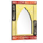 vidaXL Spiegel Handbemalt 40 x 55 cm Massivholz Mango – Bild 7