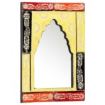 vidaXL Spiegel Handbemalt 40 x 55 cm Massivholz Mango – Bild 8