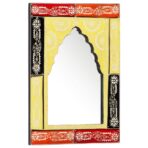 vidaXL Spiegel Handbemalt 40 x 55 cm Massivholz Mango – Bild 9