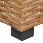 Ecksofa mit Kissen Natürliches Rattan – Bild 7