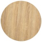 Bistrotisch Hellbraun 40 cm MDF – Bild 2