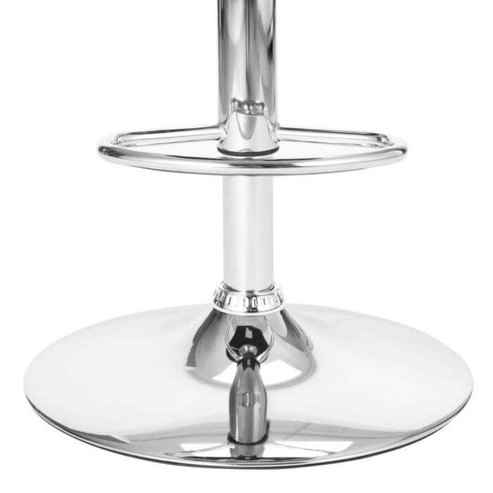 Barhocker Schwarz Kunstleder – Bild 6