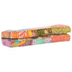 Palettensofa-Auflage Mehrfarbig Stoff Patchwork – Bild 4