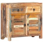 Sideboard 70x30x68 cm Altholz Massiv – Bild 13