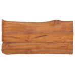 Gartenbank - Massivholz Teak – Bild 4