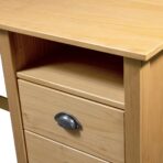 Schreibtisch Hill mit 3 Schubladen - Massivholz Kiefer – Bild 4