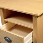 Schreibtisch Hill mit 3 Schubladen - Massivholz Kiefer – Bild 5