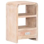 Nachttisch 40x30x60 cm - Massivholz Akazie