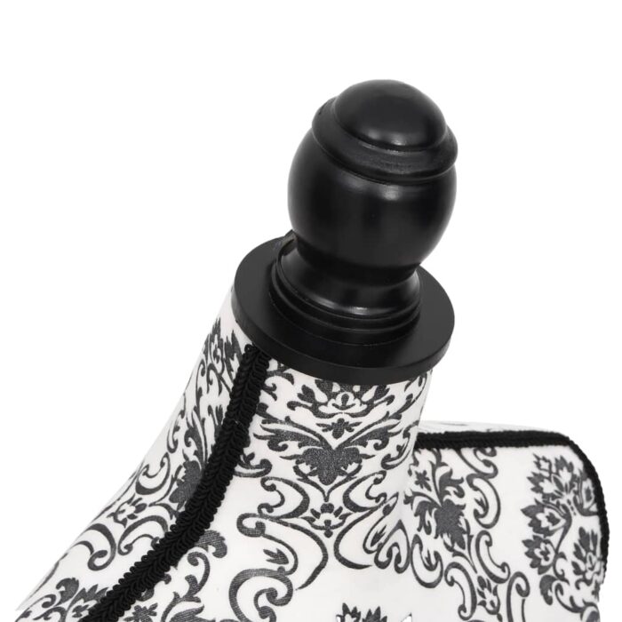 Damenbüste Schneiderpuppe Torso Schwarz Weiss – Bild 5