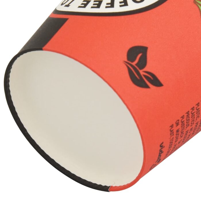 1000 Stk. Einweg-Kaffeebecher Pappe 120 ml (4 oz) – Bild 6