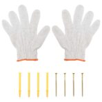 Wandregal 100x45x31 cm Silbern Edelstahl – Bild 8