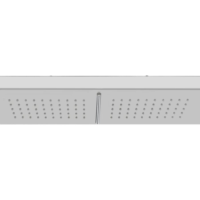 Gartendusche mit Bodenplatte WPC Edelstahl – Bild 6