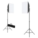 Fotostudio-Set mit Softboxen und Hintergrundsystem – Bild 2