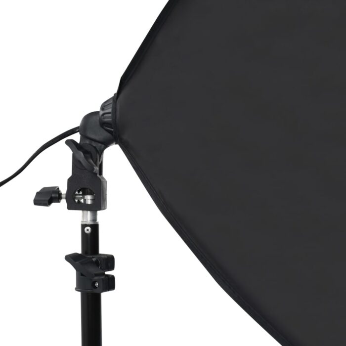 Fotostudio-Set mit Softboxen und Hintergrundsystem – Bild 6