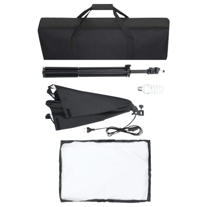 Fotostudio-Set mit Softboxen und Hintergrundsystem – Bild 7