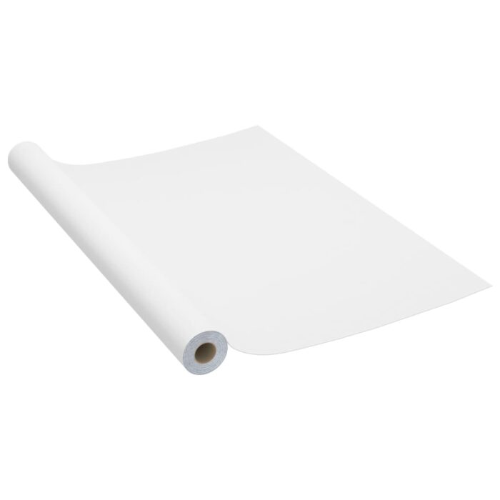 Möbelfolien Selbstklebend 2 Stk. Weiss 500x90 cm PVC – Bild 3