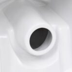 WC Keramik-Toilette Badezimmer Rund Senkrechter Abgang – Bild 9