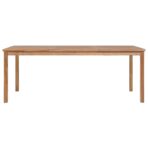 7-tlg. Garten-Essgruppe Massivholz Teak – Bild 11