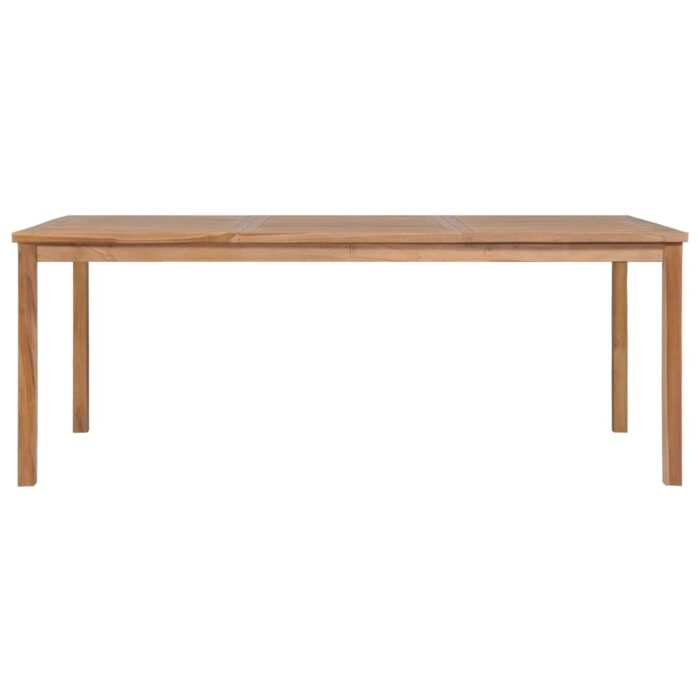 7-tlg. Garten-Essgruppe Massivholz Teak – Bild 11