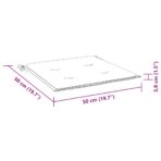 Gartenstühle 2 Stk. mit Anthrazit Kissen Massivholz Teak – Bild 10