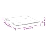 Gartenstühle 2 Stk. mit Kissen Massivholz Teak – Bild 11