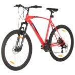Mountainbike 21 Gang 29 Zoll Rad 53 cm Rahmen Rot – Bild 2