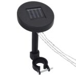 Pavillon mit LED-Lichterkette 3x3 m Anthrazit – Bild 7