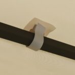 Pavillon mit LED-Lichterkette 3x3 m Cremeweiss – Bild 6