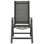 5-tlg. Bistro-Set und Anthrazit – Bild 5