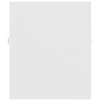 Badmöbel-Set Weiss Holzwerkstoff – Bild 9