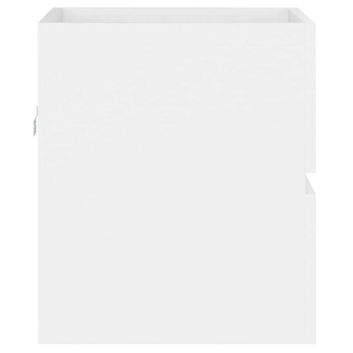 Badmöbel-Set Weiss Holzwerkstoff – Bild 13