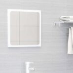 Badmöbel-Set Weiss Holzwerkstoff – Bild 6