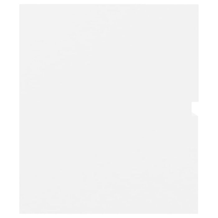 Badmöbel-Set Weiss Holzwerkstoff – Bild 8