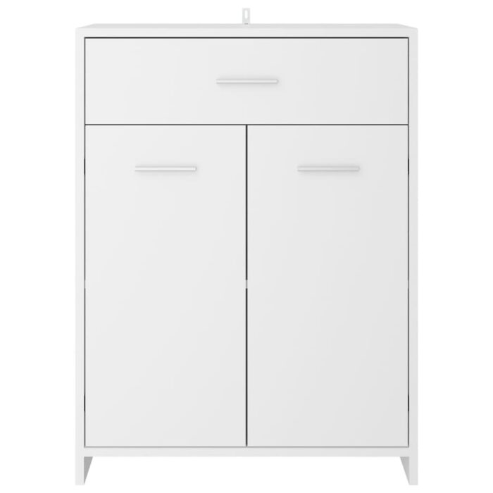 4-tlg. Badmöbel-Set Weiss – Bild 10