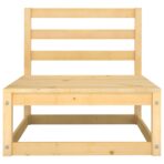 Outdoor-Sofa 3-Sitzer Massivholz Kiefer – Bild 7