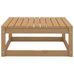 10-tlg. Garten-Lounge-Set Honigbraun Massivholz Kiefer – Bild 9