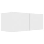 8-tlg. TV-Schrank-Set Weiss Holzwerkstoff – Bild 5