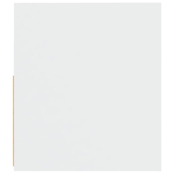 Nachttische 2 Stk. mit LEDs Weiss 60x35x40 cm – Bild 6