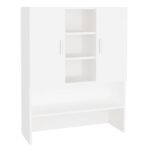 Waschmaschinenschrank Weiss – Bild 10