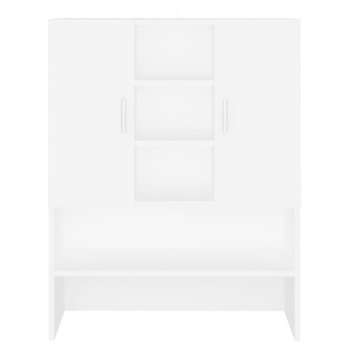 Waschmaschinenschrank Weiss – Bild 11