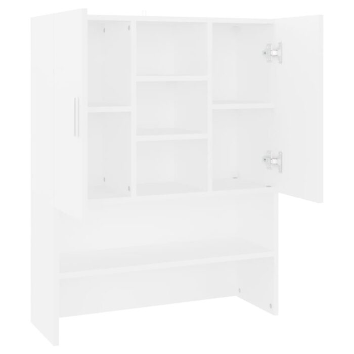 Waschmaschinenschrank Weiss – Bild 12