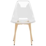 Esszimmerstühle 6 Stk. PET – Bild 4