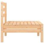 2-Sitzer-Gartensofa Kiefer Massivholz – Bild 5
