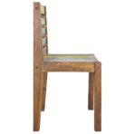 Esszimmerstühle 6 Stk. Altholz Massiv – Bild 4