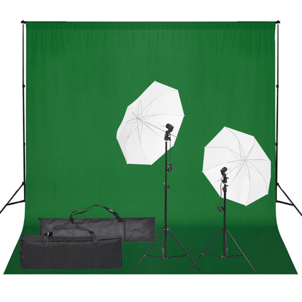 3094642_1.jpg Fotostudio-Set mit Beleuchtung und Hintergrund – Bild 1