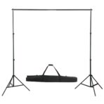 Fotostudio-Set mit Beleuchtung und Hintergrund – Bild 3