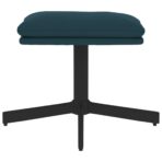 Relaxsessel Hellgrau Samt – Bild 9