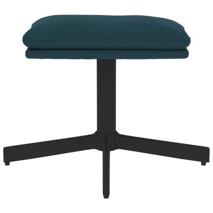 Relaxsessel Hellgrau Samt – Bild 9