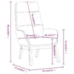 Relaxsessel Hellgrau Stoff – Bild 10