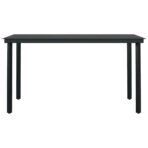 7-tlg. Garten-Essgruppe mit Auflagen Grau – Bild 9